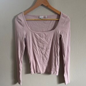 TNA Homestretch Women's Pink Long Sleeve Top